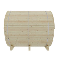 Vassa Finnish Barrel Sauna with WiFi Heater - Finnish Sauna Builders