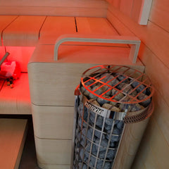 Harvia Cilindro PC80E 8KW Sauna Heater - Finnish Sauna Builders