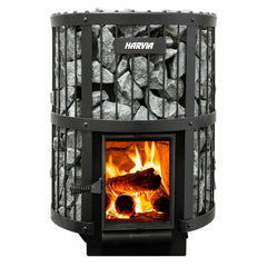 Harvia Legend 240 Greenflame Wood Burning Sauna Stove - Finnish Sauna Builders