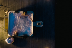MSPA | OSLO | Frame Series | Rigid Hot Tub & Spa | Light up the night | Upto 6 Person