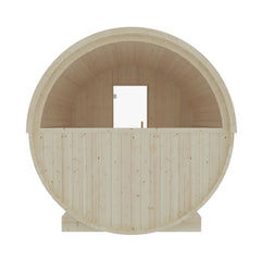 Turku Finnish Barrel Sauna with Terrace and WiFi Heater - Finnish Sauna Builders